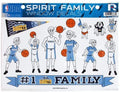 NBA Denver Nuggets Family Decals Sheet