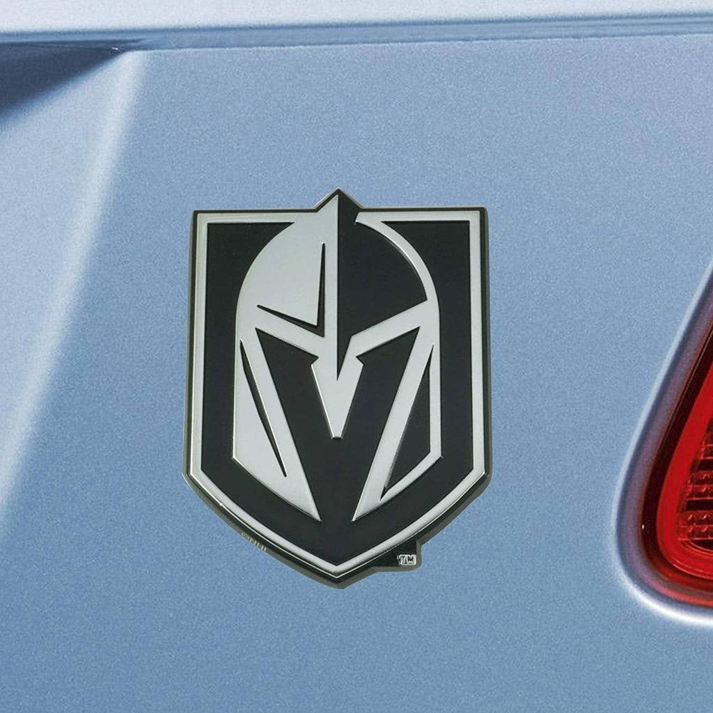 Vegas Golden Knights Solid Metal Raised Auto Emblem Decal Adhesive Backing