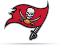 Tampa Bay Buccaneers Pennant Primary Logo 18 Inch Soft Felt