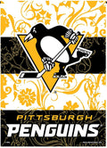 Pittsburgh Penguins Garden Flag Banner, Double Sided, 13x18 Inch