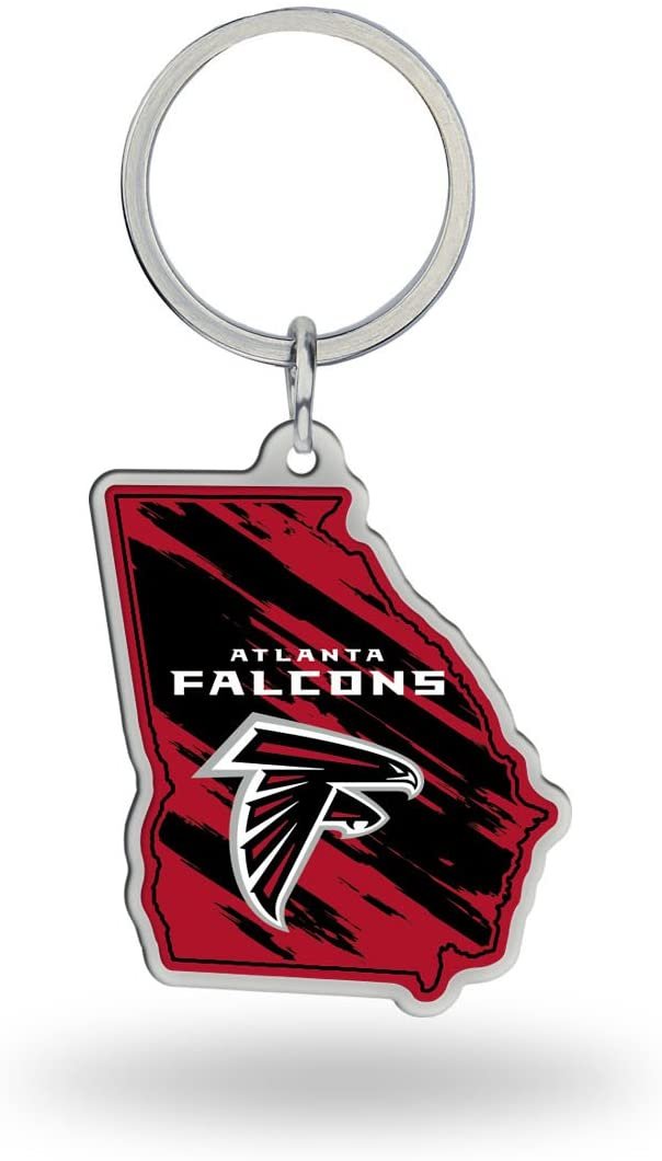 NFL Rico Industries State Shape Keychain, Atlanta Falcons