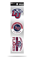 Rico Industries NCAA Liberty Flames 3-Piece Retro Spirit Decals
