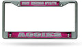 New Mexico State University Aggies Premium Metal License Plate Frame Chrome Tag Cover, 12x6 Inch