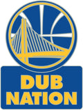 golden state warriors lapel pin dub nation