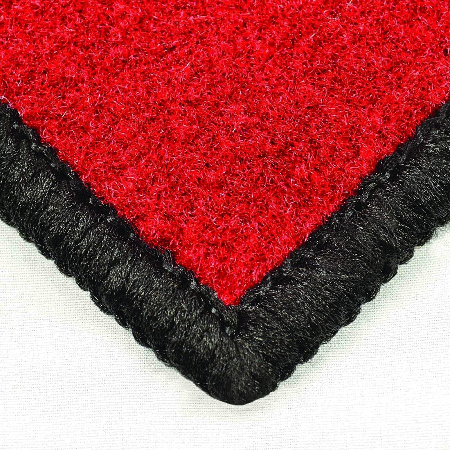 Iowa State University Cyclones Floor Mat Area Rug, 20x30 Inch, Nylon, Anti-Skid Backing