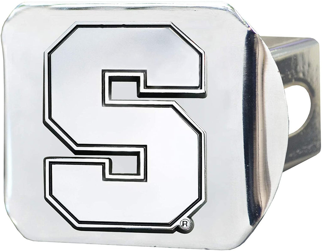Syracuse University Orange Hitch Cover Solid Metal with Raised Chrome Metal Emblem 2" Square Type III
