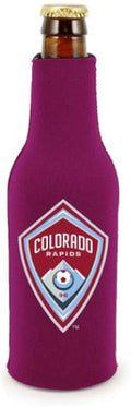 Colorado Rapids SC 2-Pack Zipper Bottle Neoprene Beverage Insulator Holder Cooler MLS Soccer