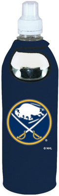 Buffalo Sabres 1/2 Liter Water Soda Bottle Beverage Insulator Holder Cooler with Clip Hockey