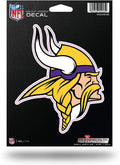 Minnesota Vikings 5 Inch Die Cut Flat Vinyl Decal Sticker Adhesive Backing