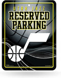 Utah Jazz Metal Parking Novelty Wall Sign 8.5 x 11 Inch