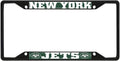 Fanmats NFL New York Jets Black Metal License Plate Frame