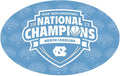 North Carolina Tar Heels 2017 Basketball Champions 12 Inch Magnet University of