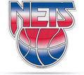 NBA Brooklyn Nets NBA Retro Shape Cut Pennant, Team color, Item footprint: 18" x 18"