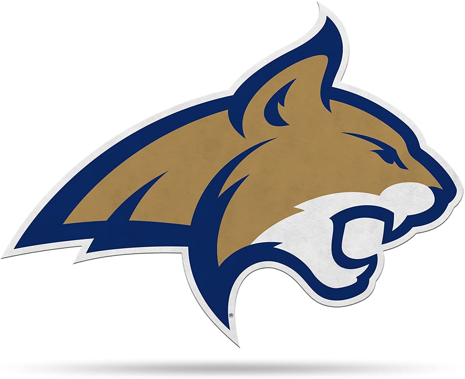 Rico Industries NCAA Montana State Bobcats Primary Logo Shape Cut Pennant