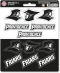 Providence College Friars	 12-Piece Mini Decal Sticker Set, 5x6 Inch Sheet, Gift for football fans for any hard surfaces around home, automotive, personal items