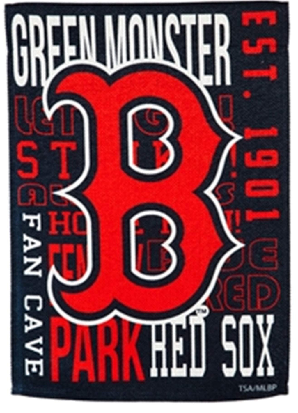 Boston Red Sox Premium Garden Flag Banner, Double Sided, Fan Rules Design, Linen, 13x18 Inch