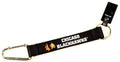 Chicago Blackhawks Carabiner Lanyard Keychain with Key Ring
