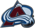 Colorado Avalanche Premium Solid Metal Color Chrome Auto Emblem Decal