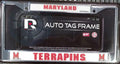 University of Marland Terrapins Premium Metal License Plate Frame Chrome Tag Cover, 12x6 Inch