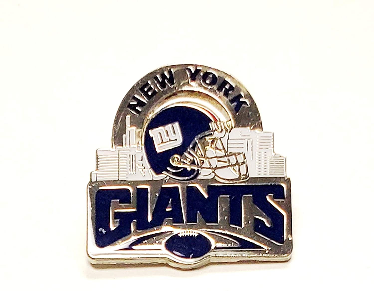 New York Giants Glossy Metal Hat Lapel Pin Team Logo Football