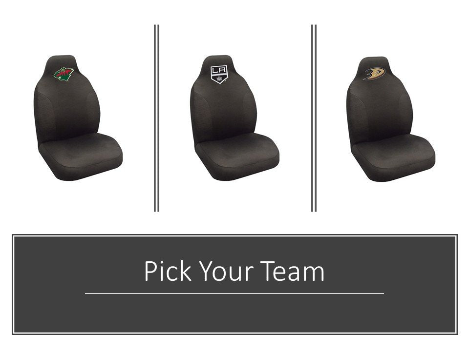 FANMATS NHL San Jose Sharks Seat Coverseat Cover, Team Colors, One Sized, 25095