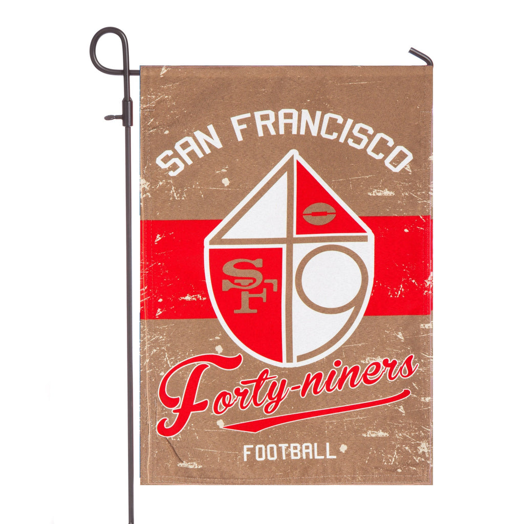 Team Sports America 14L3826VINT San Francisco 49ers Vintage Linen