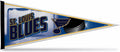 St Louis Blues Felt Pennant 12x30 Puck Design