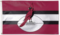 Arizona Cardinals Premium 3x5 Feet Flag Banner, Retro Logo, Metal Grommets, Outdoor Indoor, Single Sided