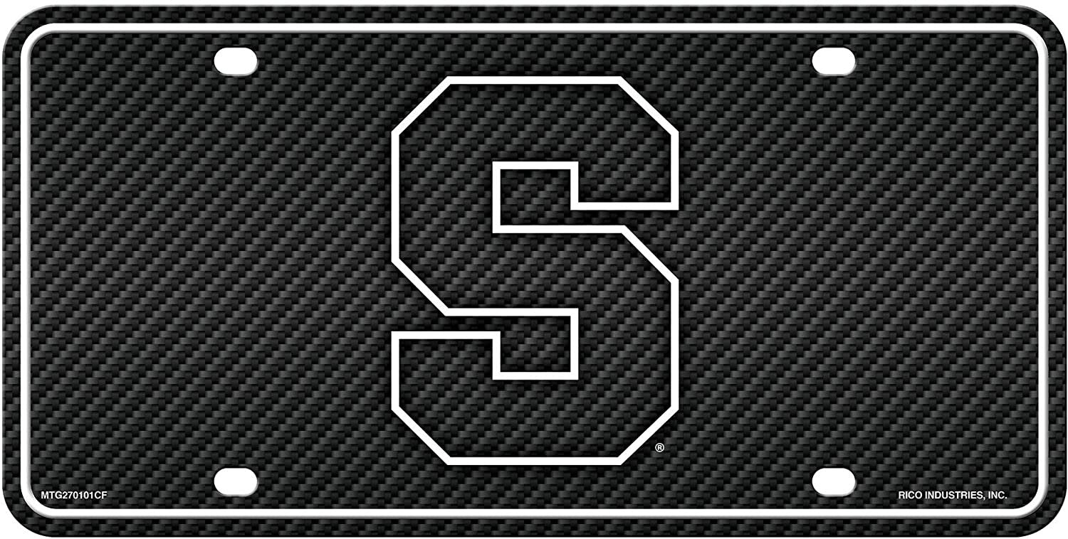 Syracuse University Orange Metal Auto Tag License Plate, Split Design, 6x12 Inch