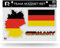 Germany National Soccer Die Cut Team Magnet Set