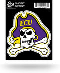 East Carolina University Pirates 3 Inch Decal Sticker, Flat Vinyl Die Cut, Full Adhesive Backing