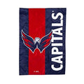 Washington Capitals Premium Double Sided Garden Flag Banner, Embroidered Applique, 12.5 x 18 inch, Indoor Outdoor Use, Display Stand Sold Separately