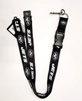 New York Jets Blackout Design Premium Lanyard Keychain Double Sided Breakaway Safety Design Adult 18 Inch