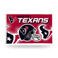 Houston Texans Premium 3x5 Feet Flag Banner, Helmet Design, Metal Grommets, Outdoor Use, Single Sided