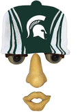 Michigan State University Spartans Forest Tree Face Ornament Resin 12x7 Inch
