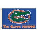NCAA Florida Gators Flag with Grommets, Multicolor, 3' x 5', Model: 35309