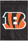 Cincinnati Bengals Premium Garden Flag Banner Applique Embroidered 12.5x18 Inch