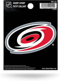 Carolina Hurricanes 3 Inch Decal Sticker, Flat Vinyl, Die Cut, Full Adhesive Backing