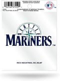 Seattle Mariners 3 Inch Flat Static Cling Decal Secondary Logo