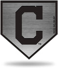 Cleveland Indians Guardians Auto Emblem Decal Premium Solid Metal Antique Nickel Design Raised Baseball