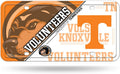 University of Tennessee Volunteers Metal Auto Tag License Plate, Split Design, 6x12 Inch