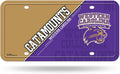 Western Carolina University Catamounts Metal Tag License Plate 12x6 Inch Split Design