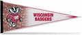 University of Wisconsin Badgers Soft Felt Pennant, Primary Design, 12x30 Inch, Easy To Hang
