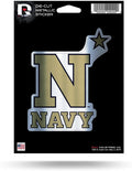 US Naval Academy Midshipmen Navy 5 Inch Sticker Decal Metallic Shimmer Design Flat Vinyl