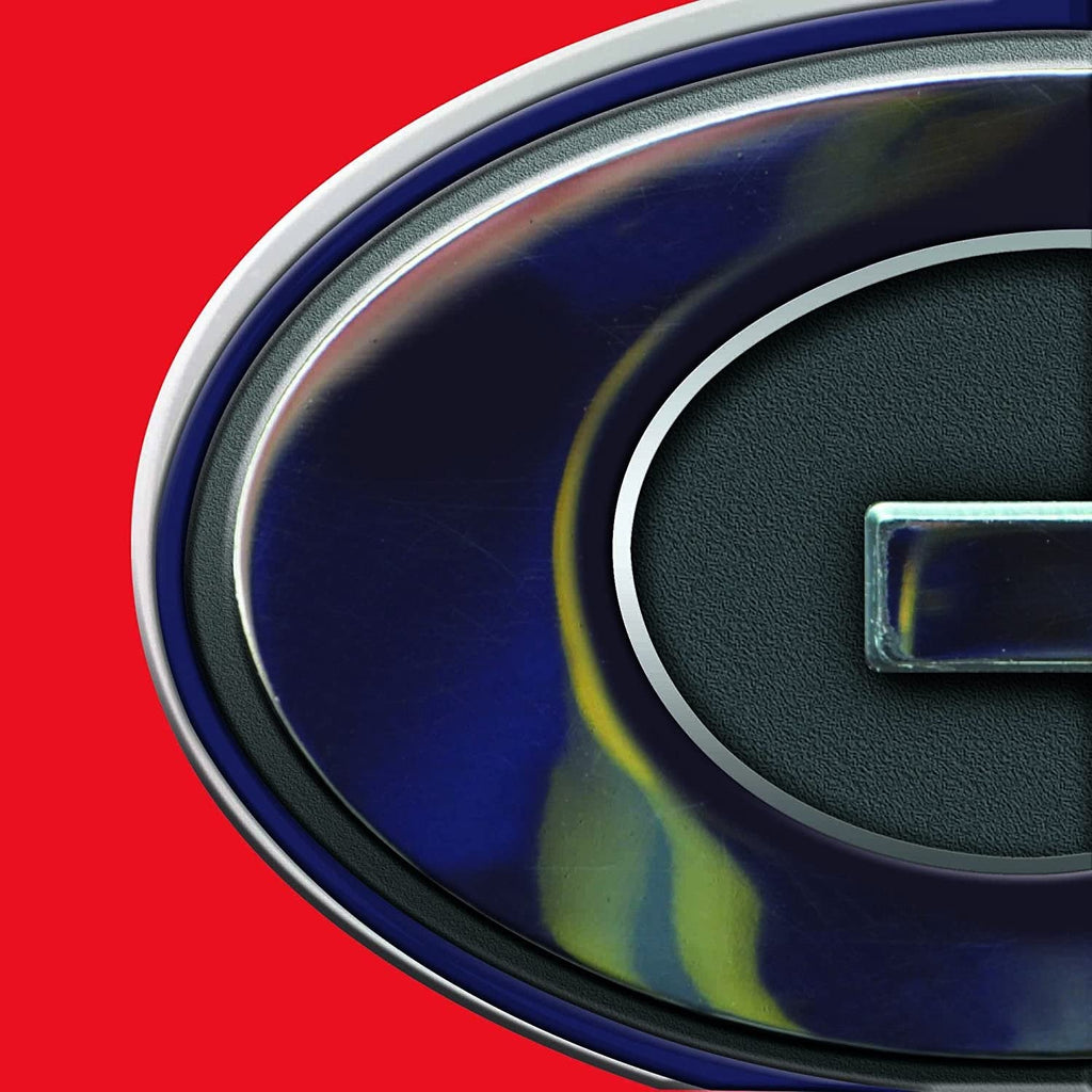 Clemson University Tigers Solid Metal Auto Emblem Chrome Raised