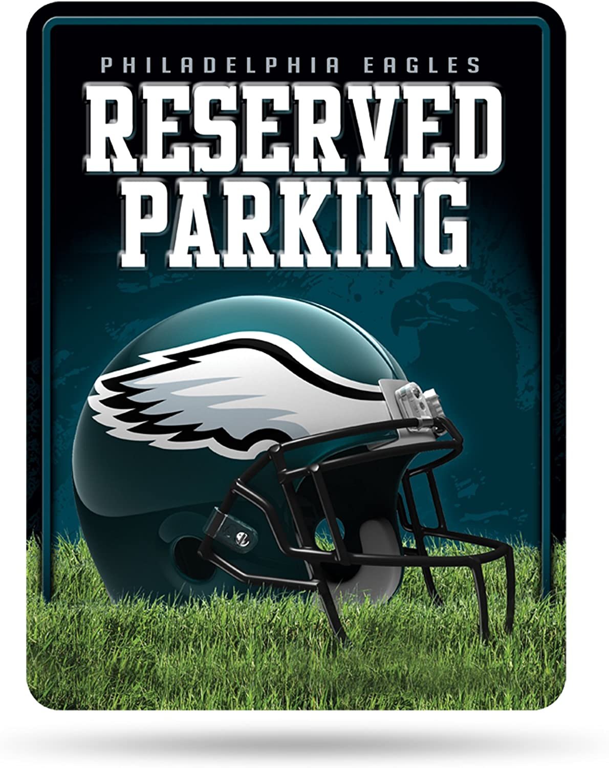 Philadelphia Eagles 8-Inch by 11-Inch Metal Parking Sign Décor