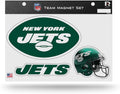 Rico Industries NFL New York Jets Die Cut Team Magnet Set Sheet, 8.5 x 11-"