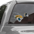 NFL Jacksonville Jaguars 8'' x 8'' Logo Repositionable Decal Set / Black