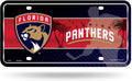 Florida Panthers Metal Auto Tag License Plate, City Design, 6x12 Inch