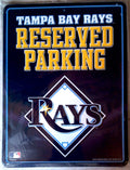 MLB Tampa Bay Rays Metal Parking Sign